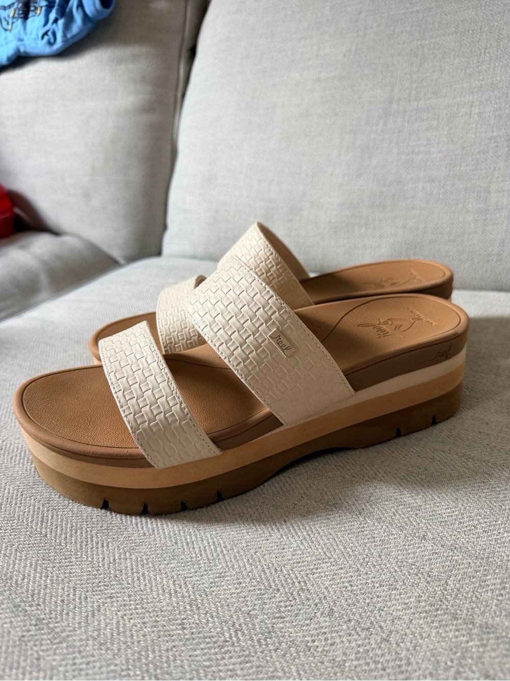 Reef Banded Horizon Hi Wedge Sandal Women - Picture 4 of 6